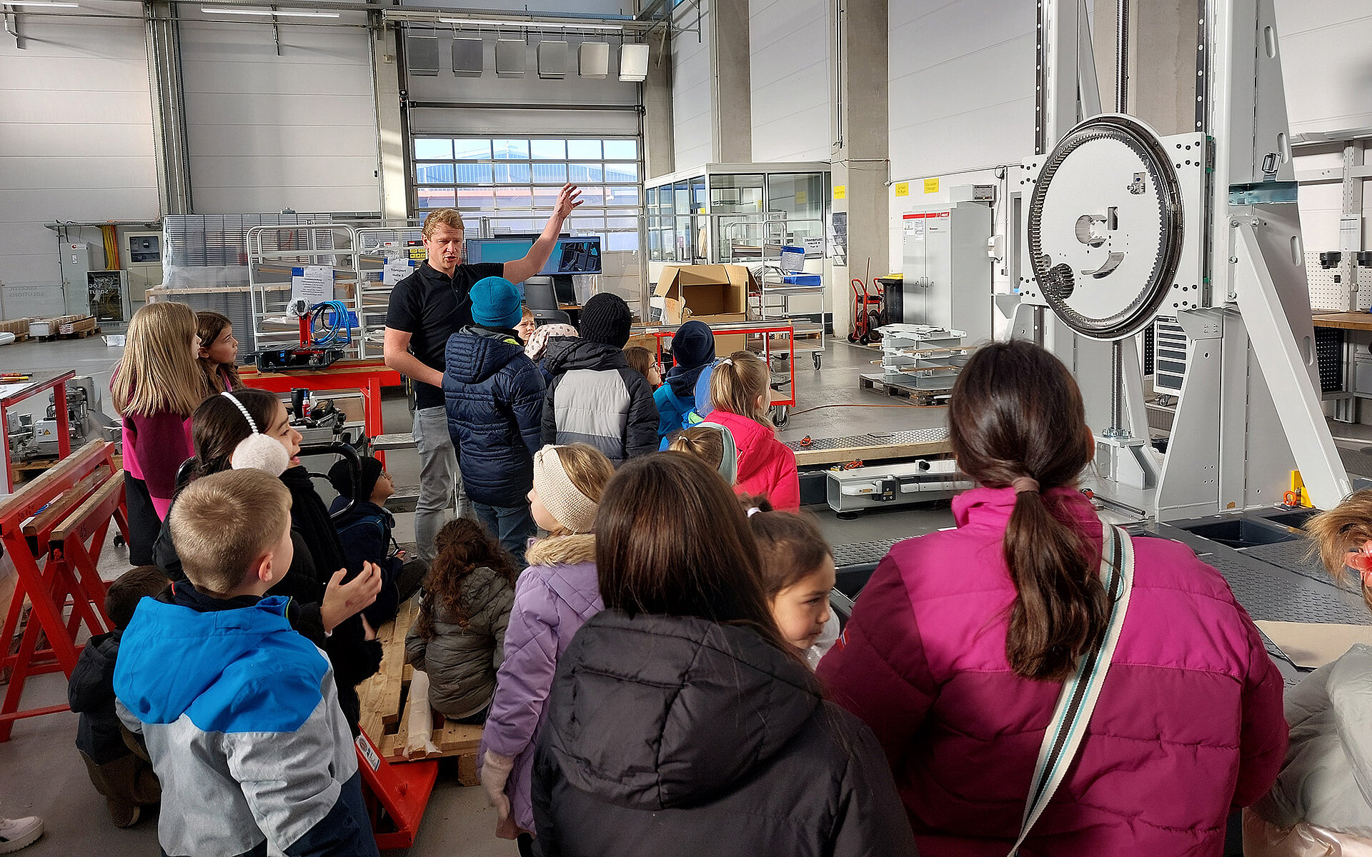 Grenzebach bietet eine Kinderbetreuung an