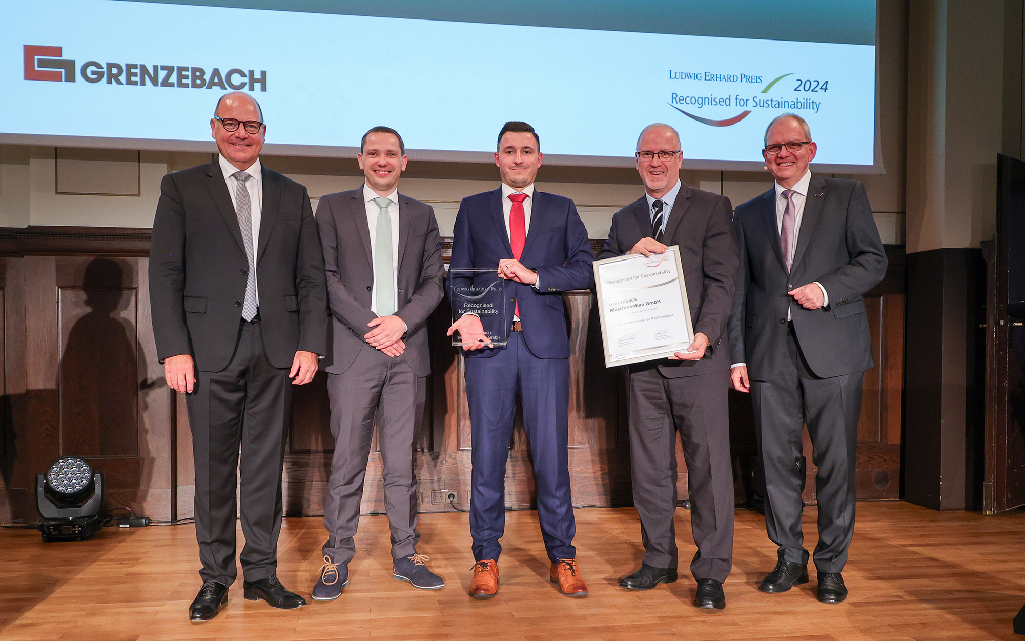 Grenzebach was awarded ILEP prize