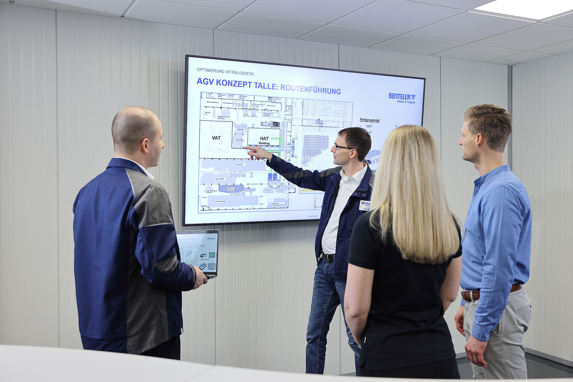 BENTELER receives an intralogistics solution from Grenzebach