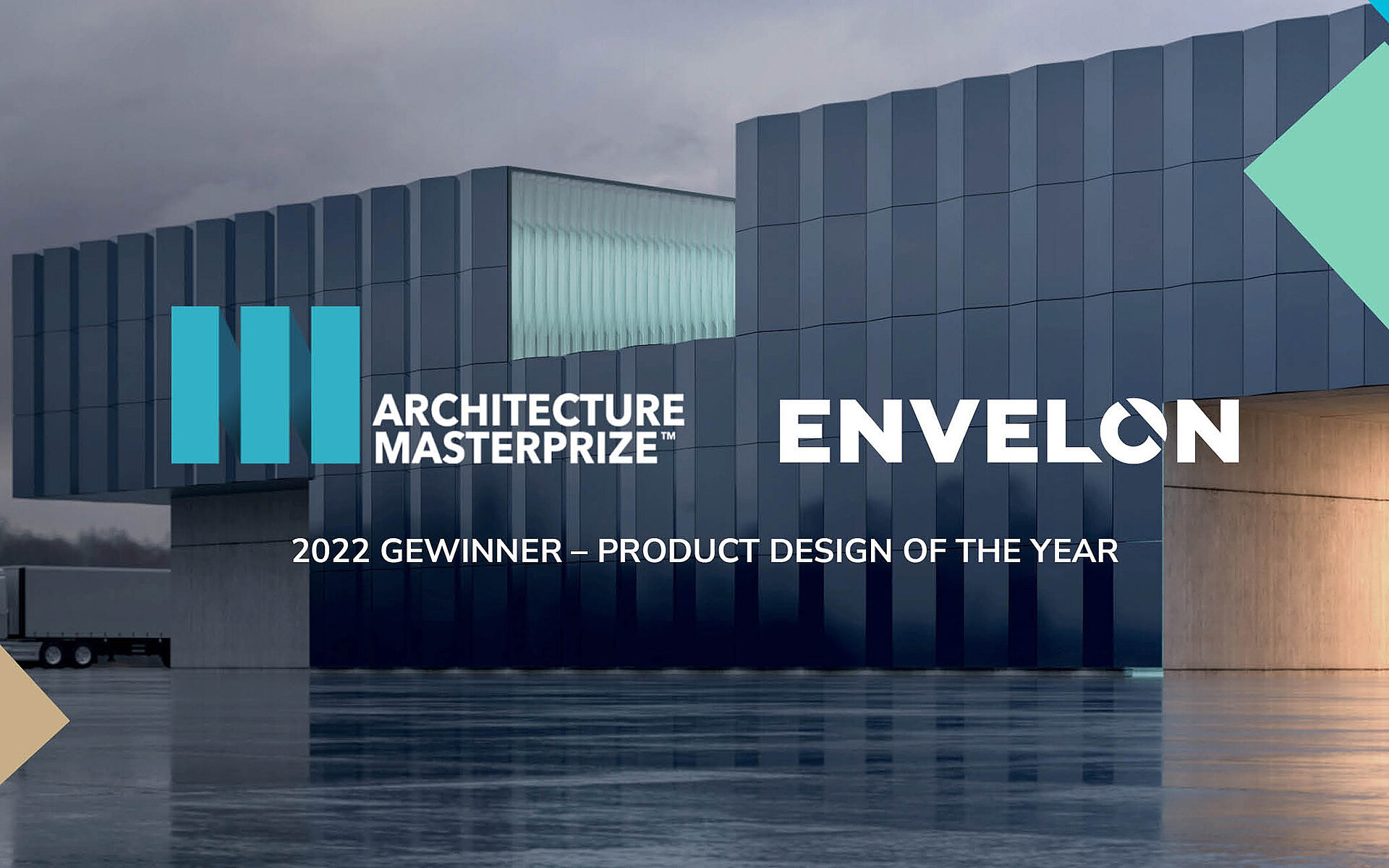 ENVELON gewinnt Auszeichnung Architecture MasterPrize Product of the Year