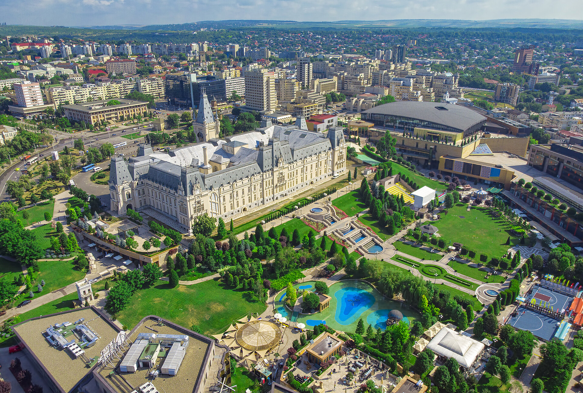 Der Standort Iasi liegt in Rumänien und die Stadt ist seit dem 15. Jahrhundert Hauptzentrum der moldawischen Kultur.